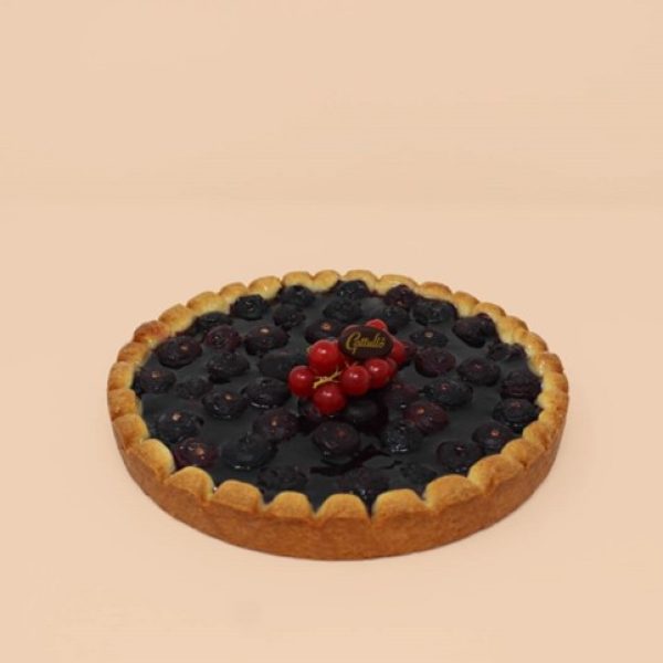 dessert artigianale milano crostata ai frutti mirtilli con confettura intensa