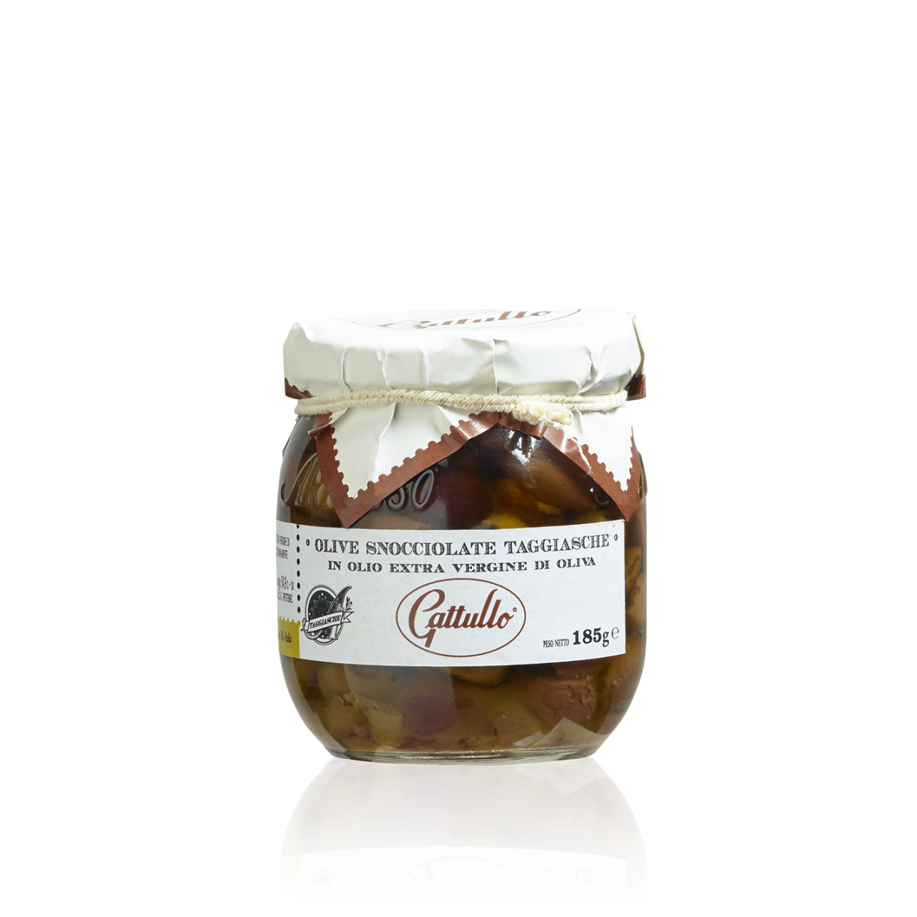 Pitted Taggiasca Olives 185 gr